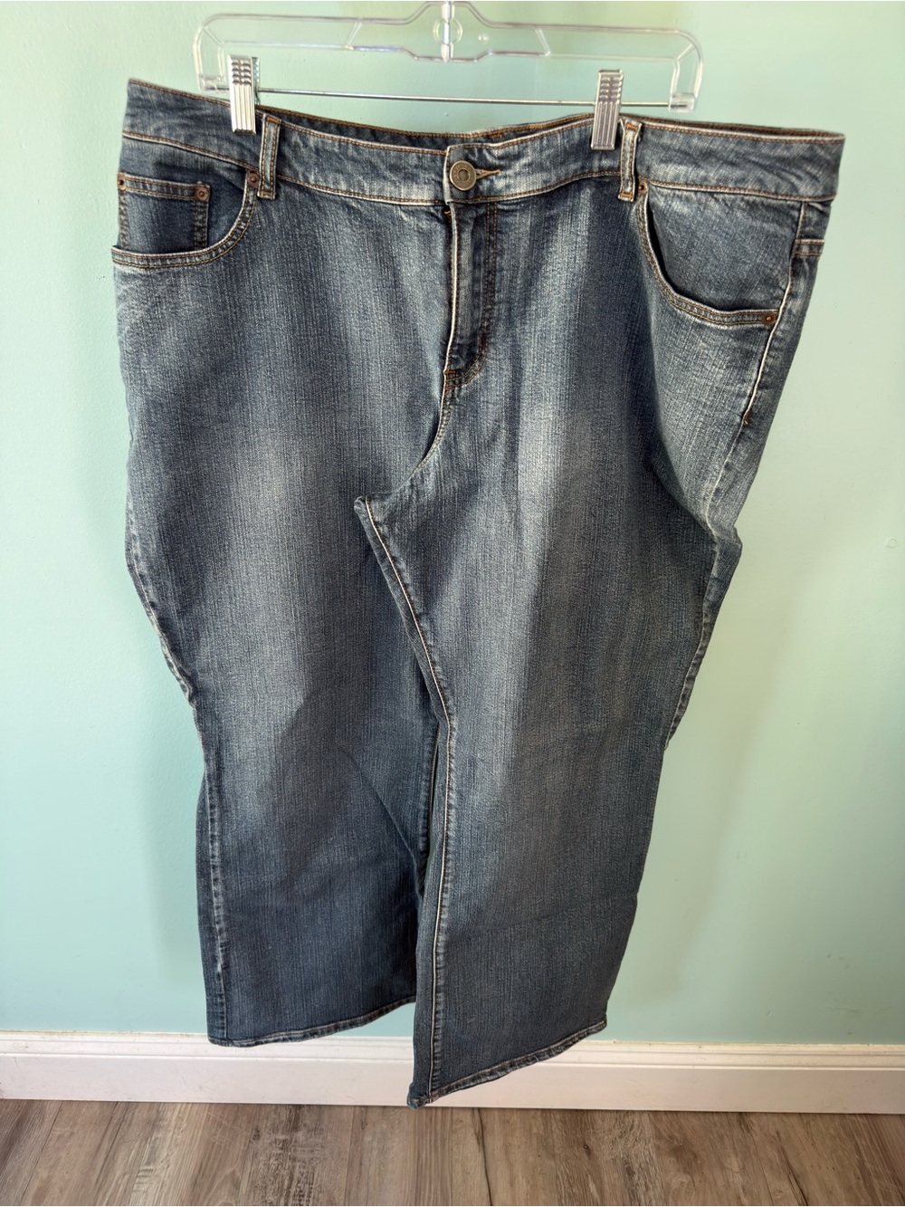 Venezia Classic Women's Dark Blue Denim Stretch Bootcut Jeans